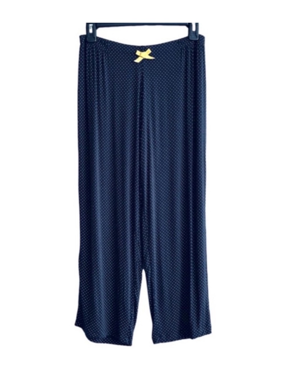 Simply Vera Vera Wang Loungewear Pants Pajama Bottoms Dot Print Blue Gray Size M